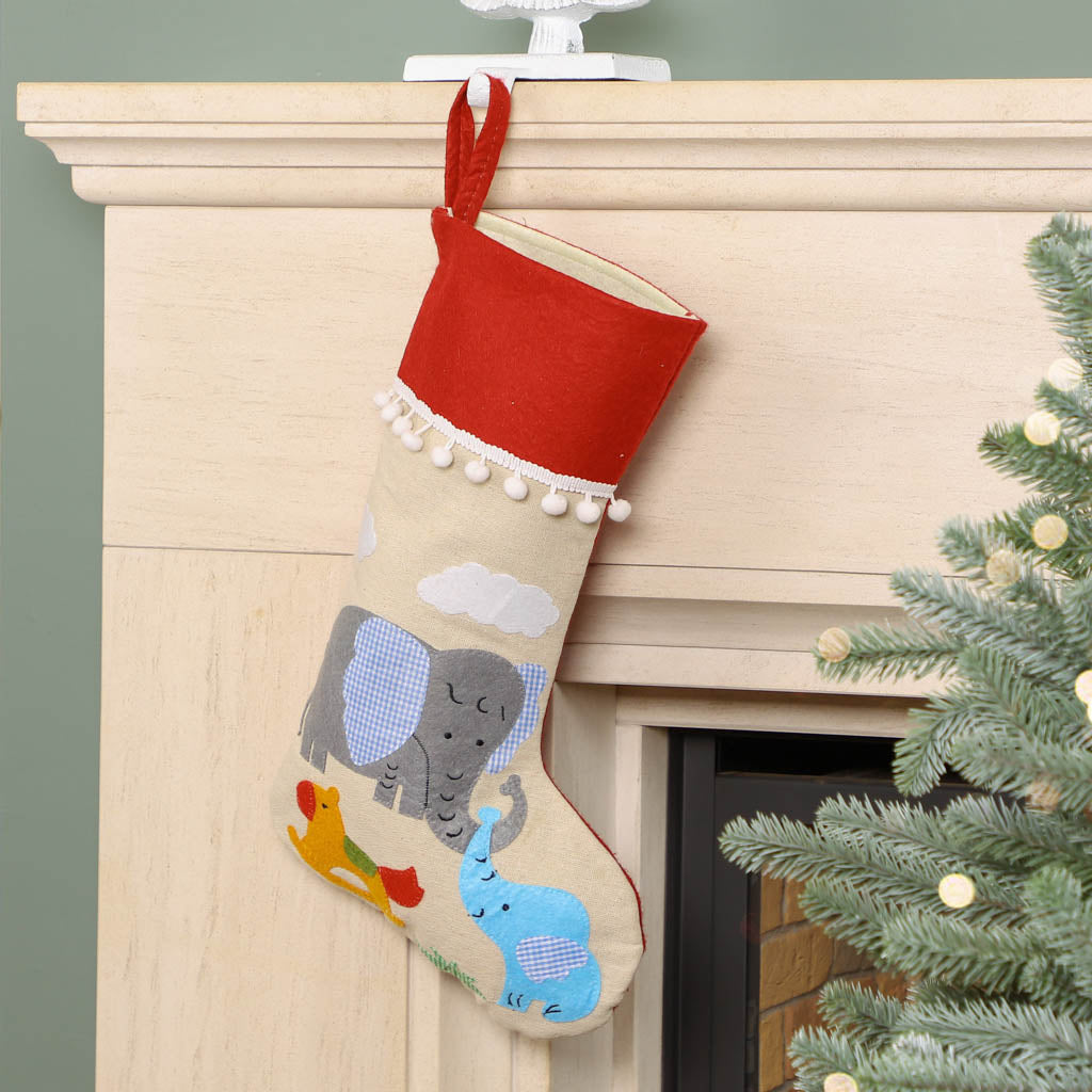 BABYS FIRST CHRISTMAS STOCKING