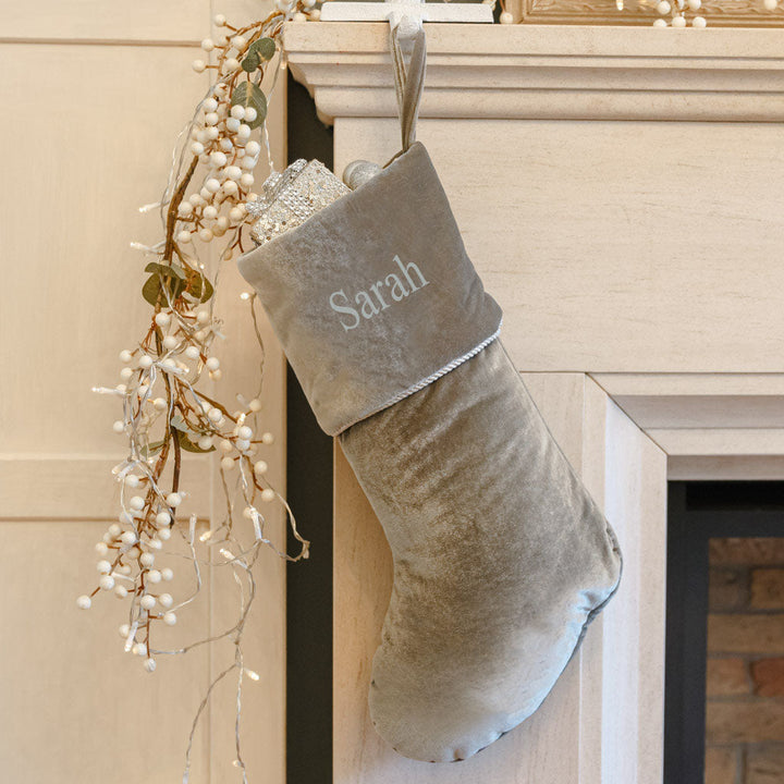 SILVER STOCKING PERSONALISED