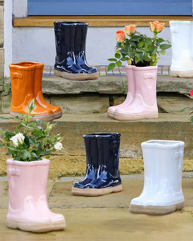 Ceramic Welly Planter Collection