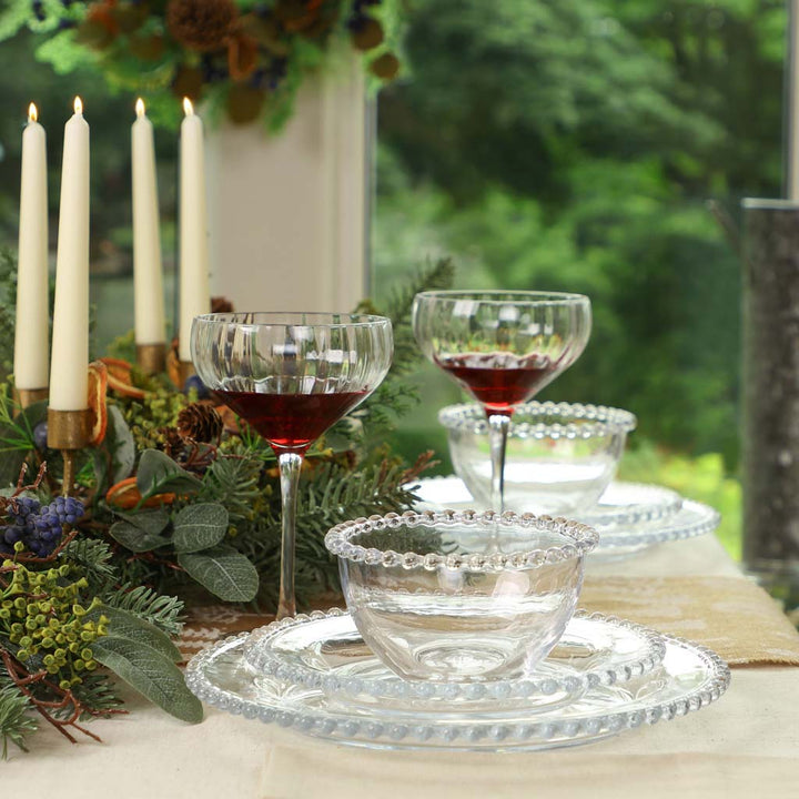 winter tablescape