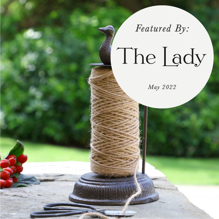 cast iron duck string dispenser