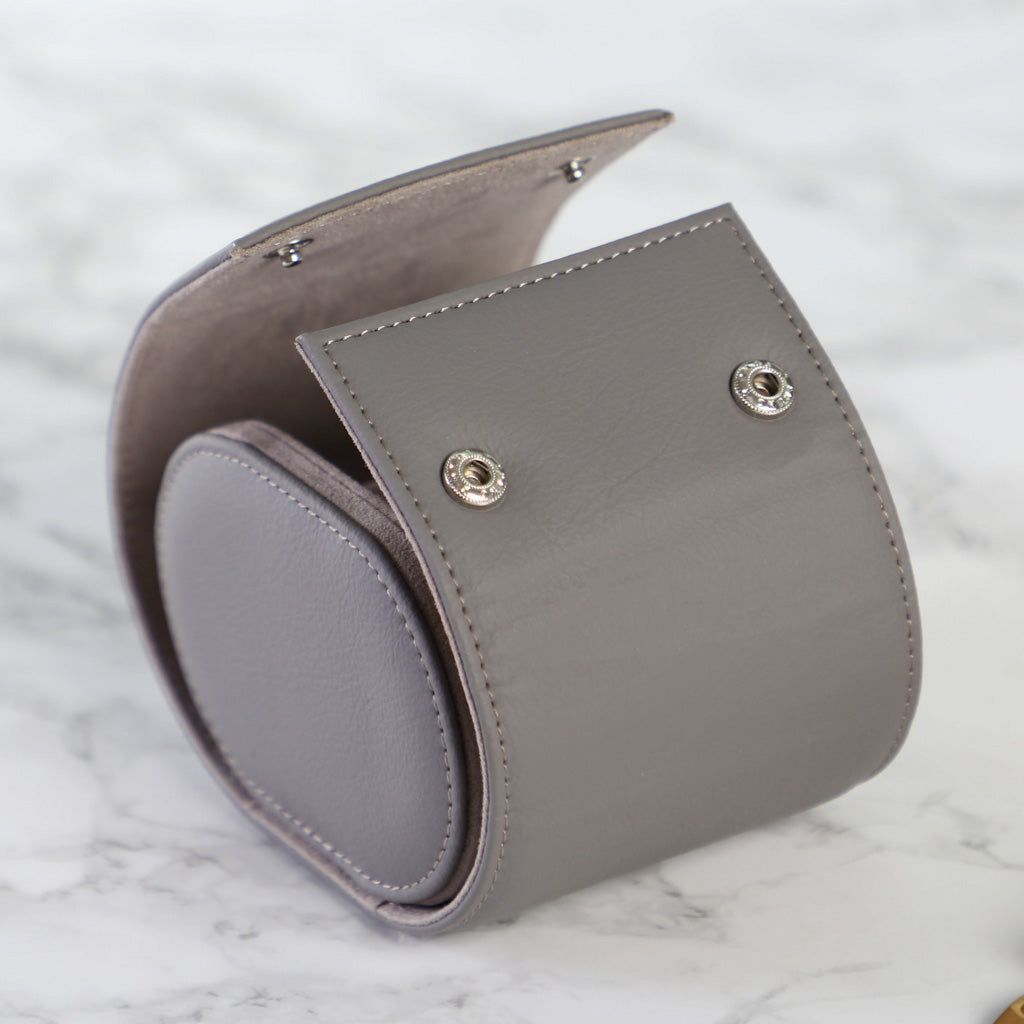 grey travel watch roll