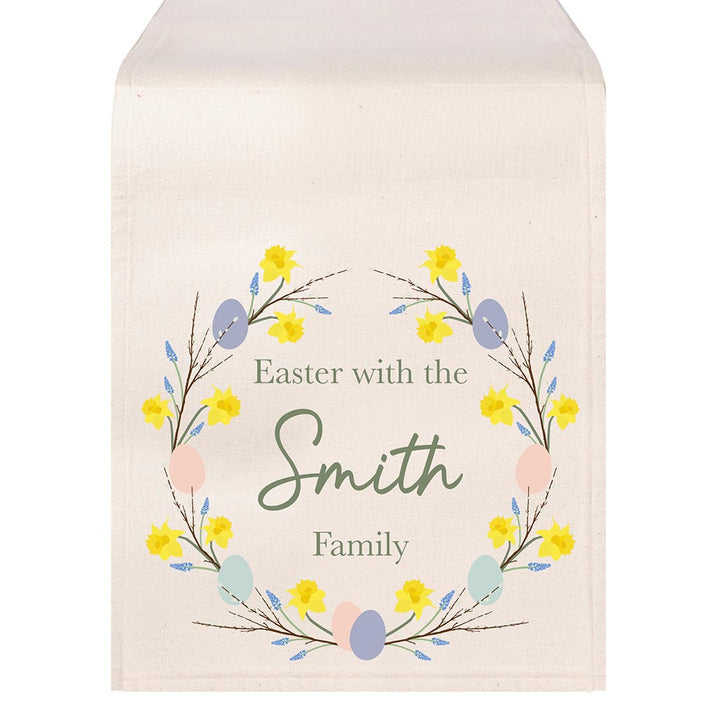 personalised table runner