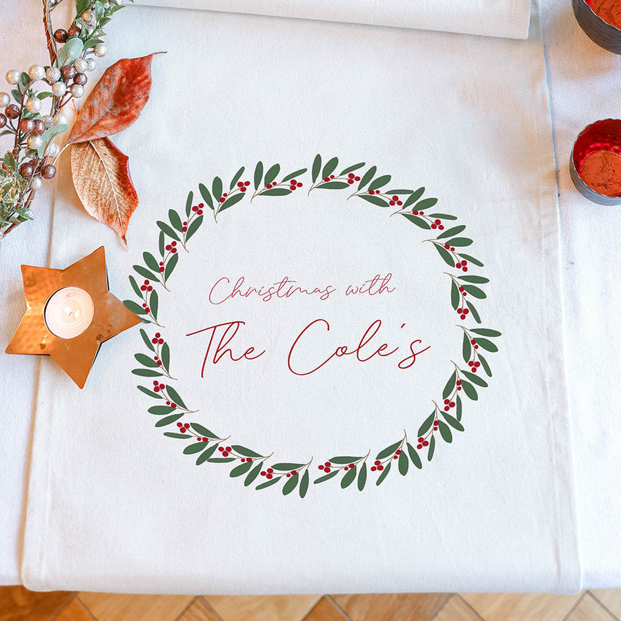 christmas table runner