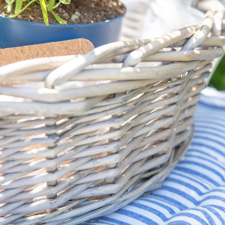 plant basket with handles
