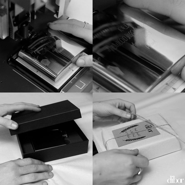 Personalised bottle label