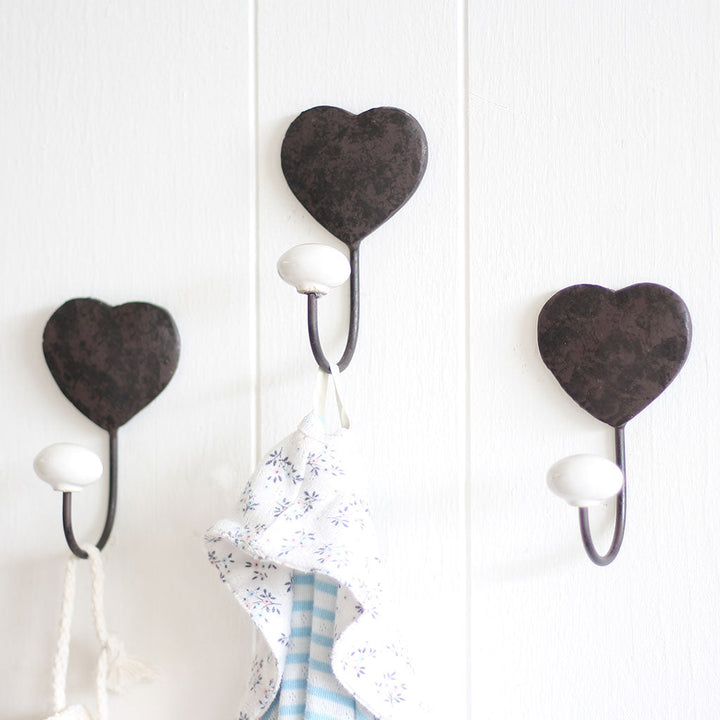 Cast Iron Heart Hook