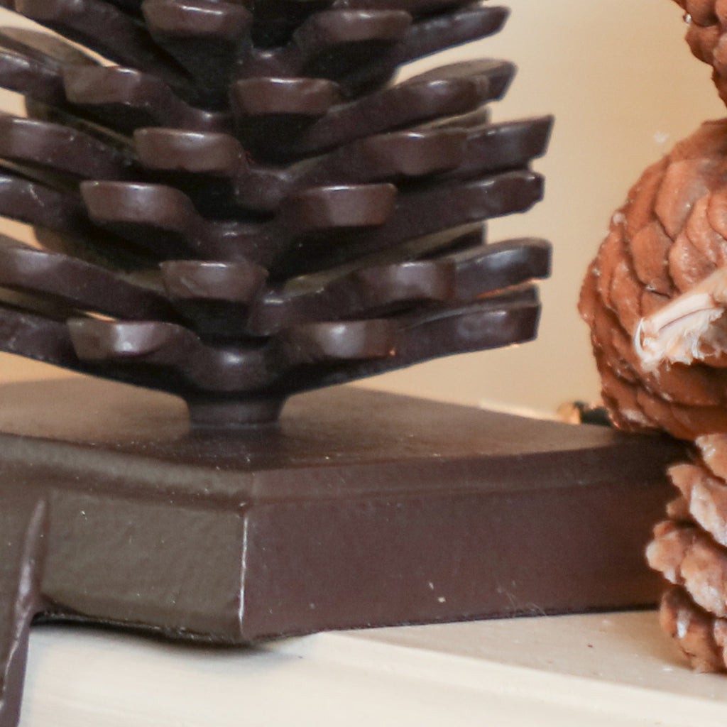 Woodland Pine Cone Large Stocking Hanger