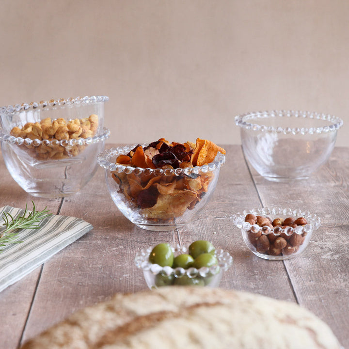 Bella Perle Bowl Set with Matching Dip Bowls