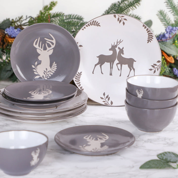 grey stag dinner service