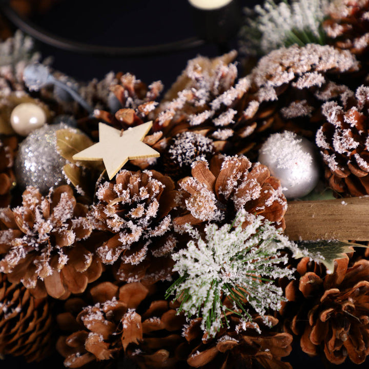 christmas candle holder