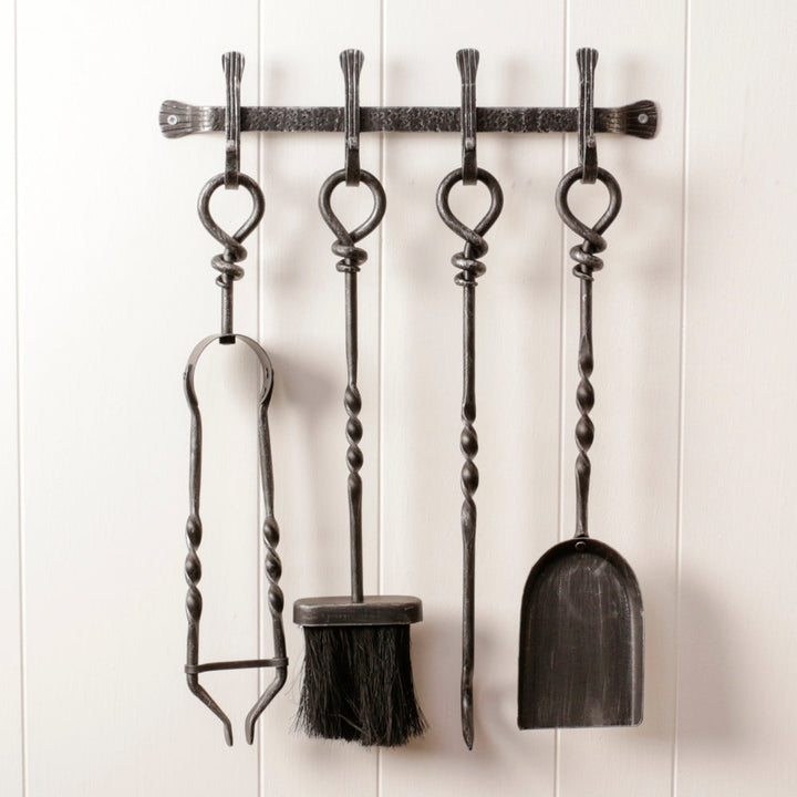 wall mounted fire tools