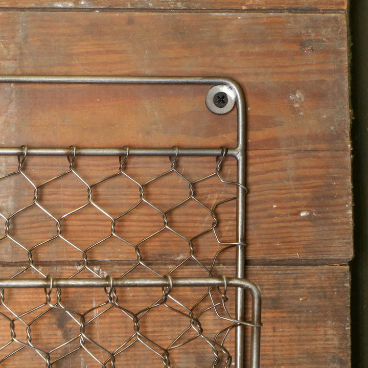 Wall Mounted Garden Shed Tool Storage Rack