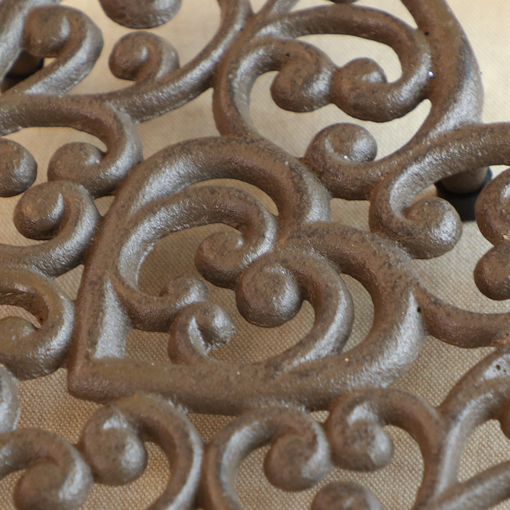 Love Heart Cast Iron Trivet Gift