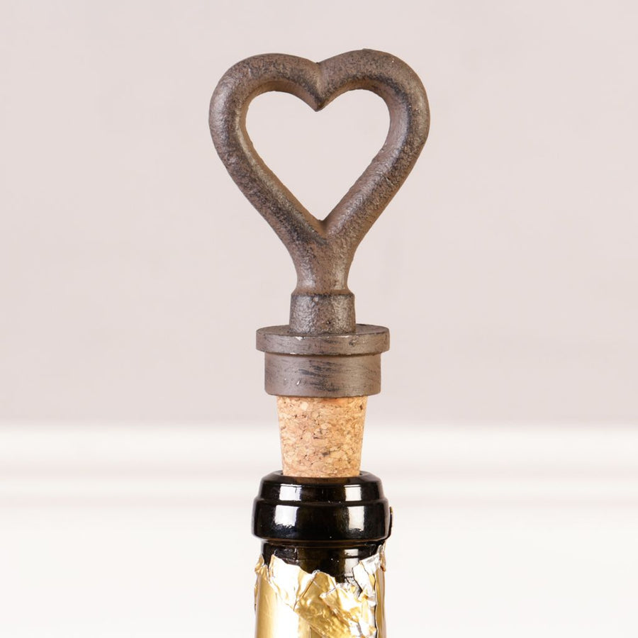 Heart Shaped Wine Bottle Stopper