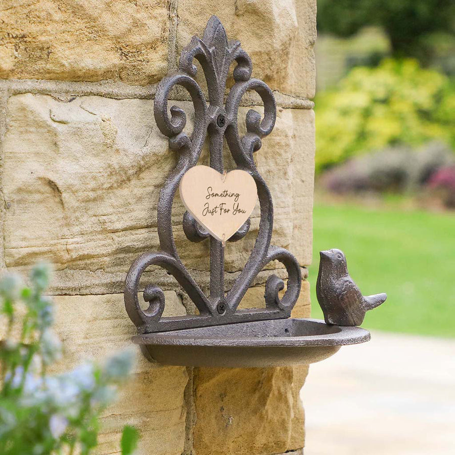 wall mounted bird feeder