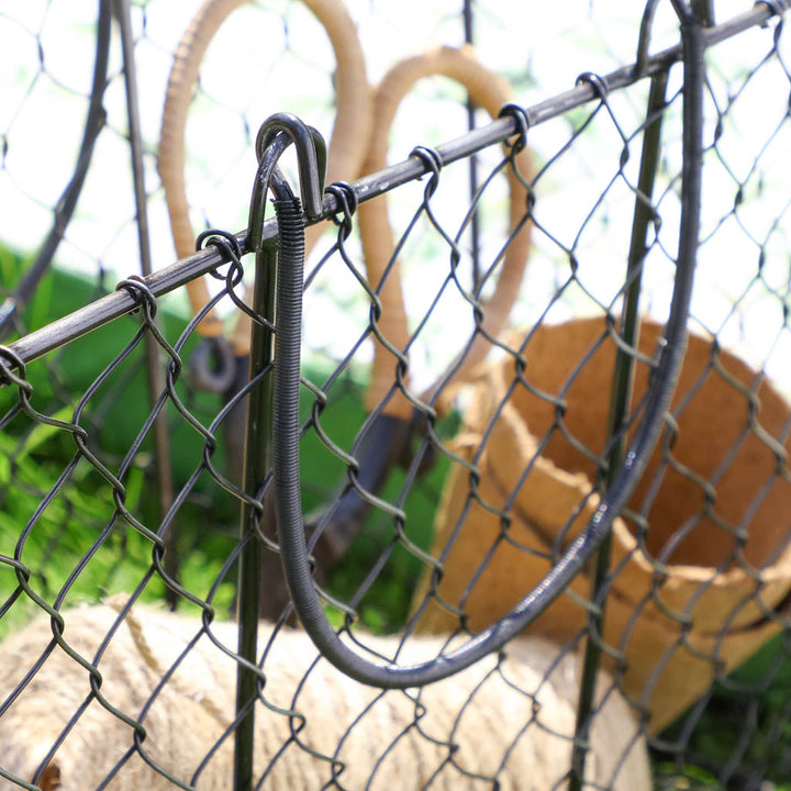 Wire Garden Tool Storage Basket