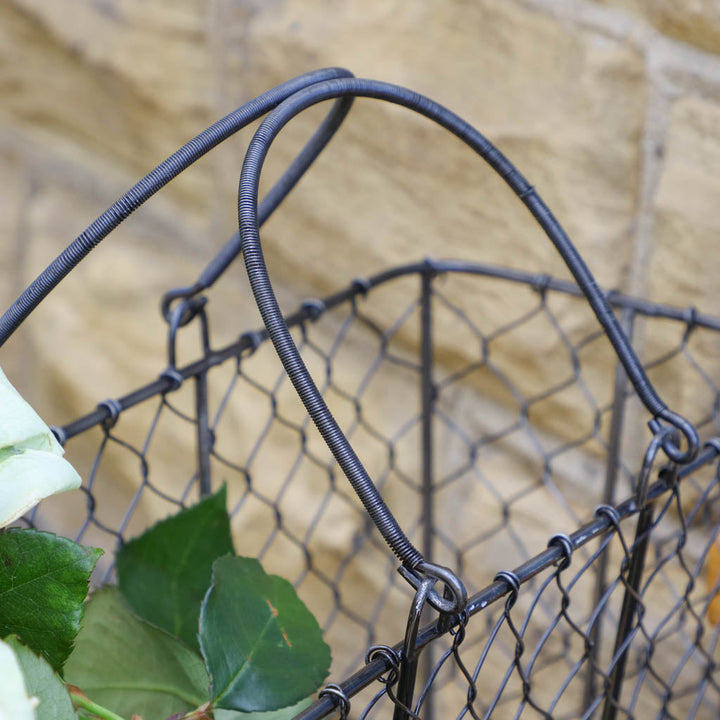 Chickenwire Flower Picking Trug