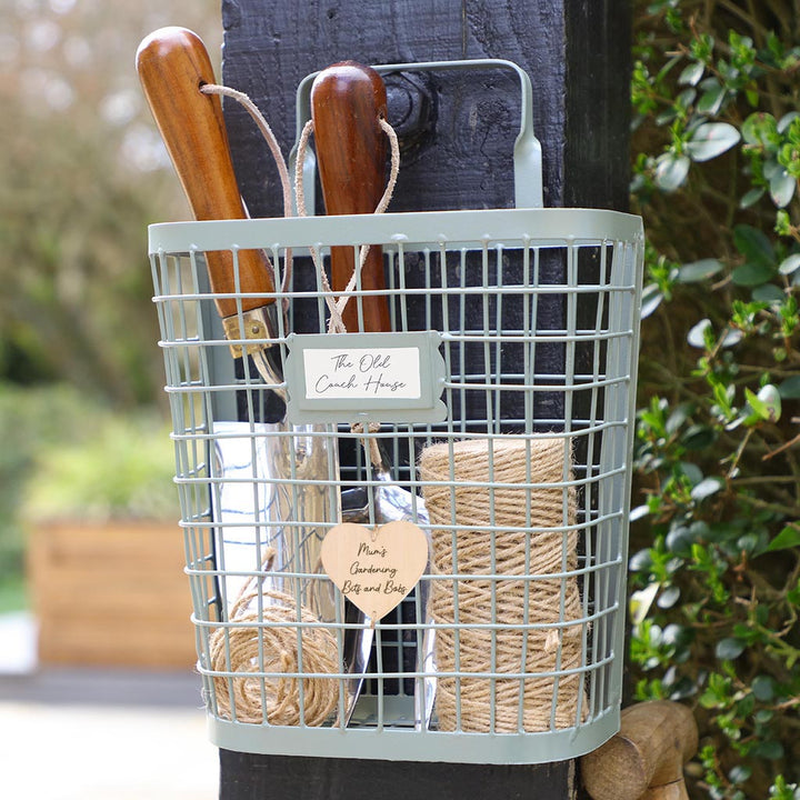 Garden storage hanging basket