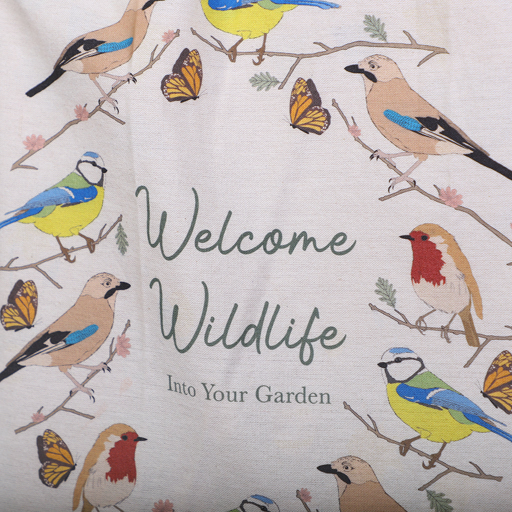 Welcome Wildlife Eco Cotton Garden Storage Bag