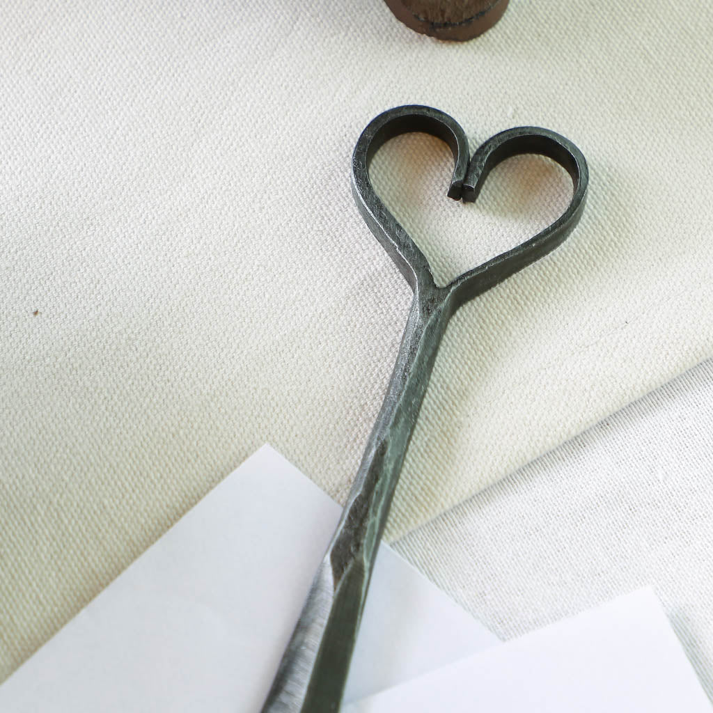 Iron Heart Trivet and Letter Opener Gift Set