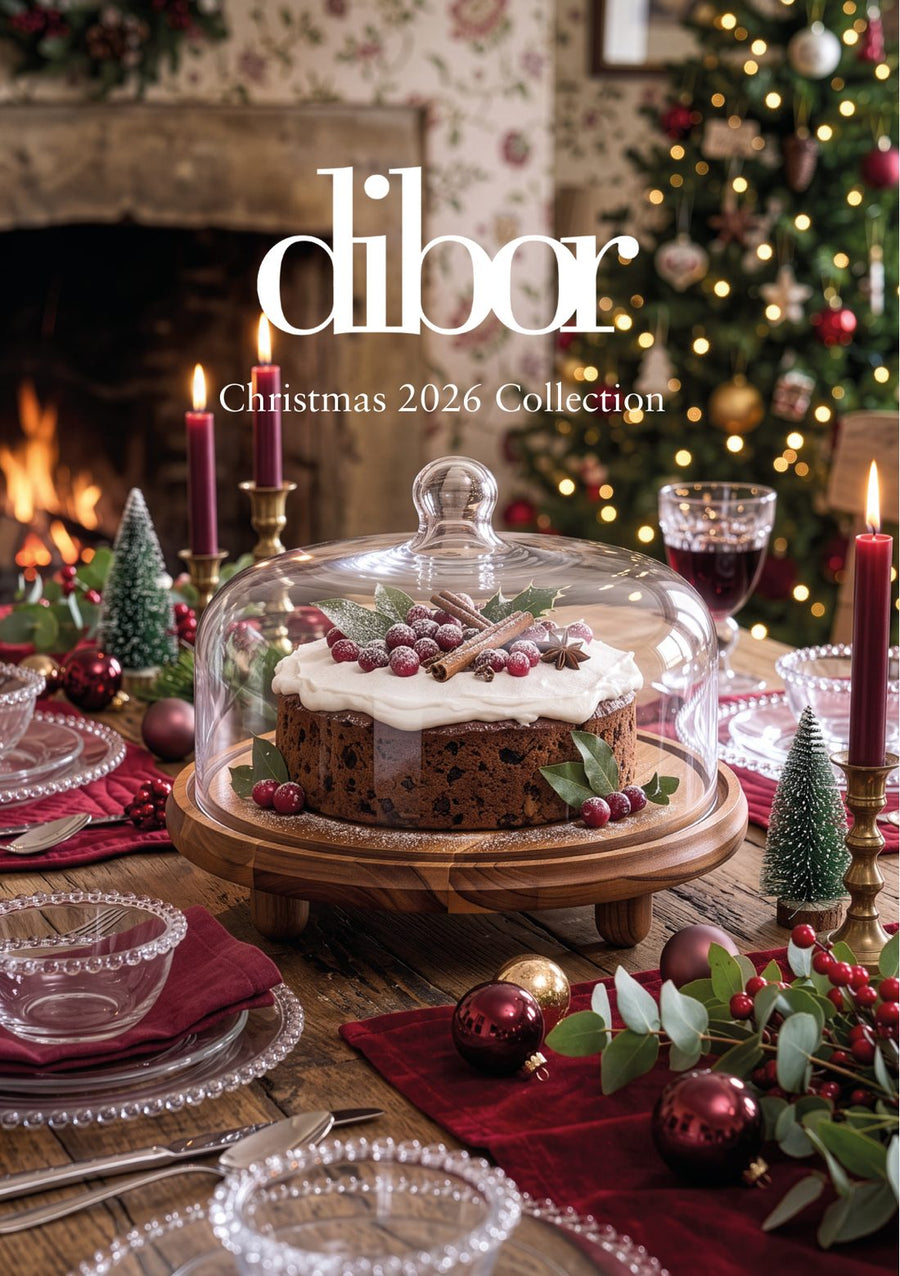 The cover of the Dibor Christmas 2026 catalogue, Christmas Cake Table
