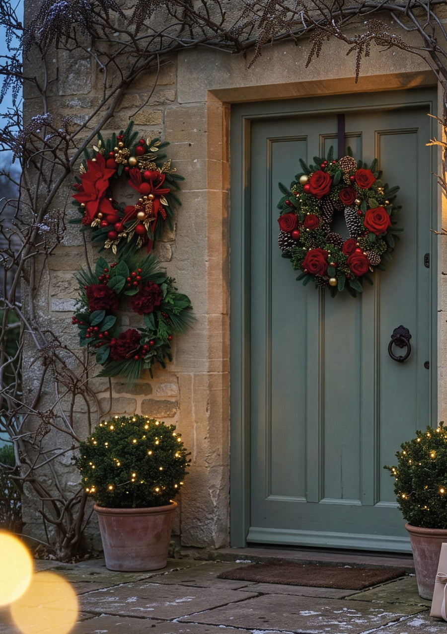 Page 10 of the Dibor Christmas 2026 catalogue, Christmas Front Door