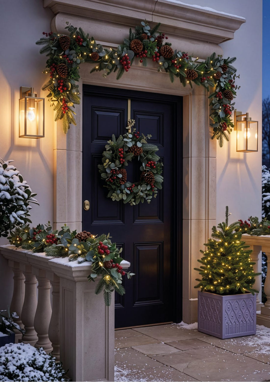Page 12 of the Dibor Christmas 2026 catalogue, Winter Doorway